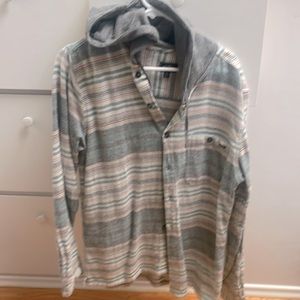Billabong full button hoody. Size L